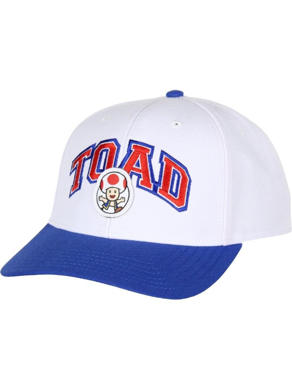 Embroidered Video Game Snapback Hat | Adjustable Super Mario & Toad Design